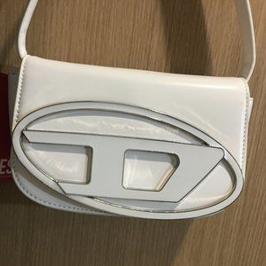 NEW DIESEL 1DR BAG SHOULDER BAG WHITE